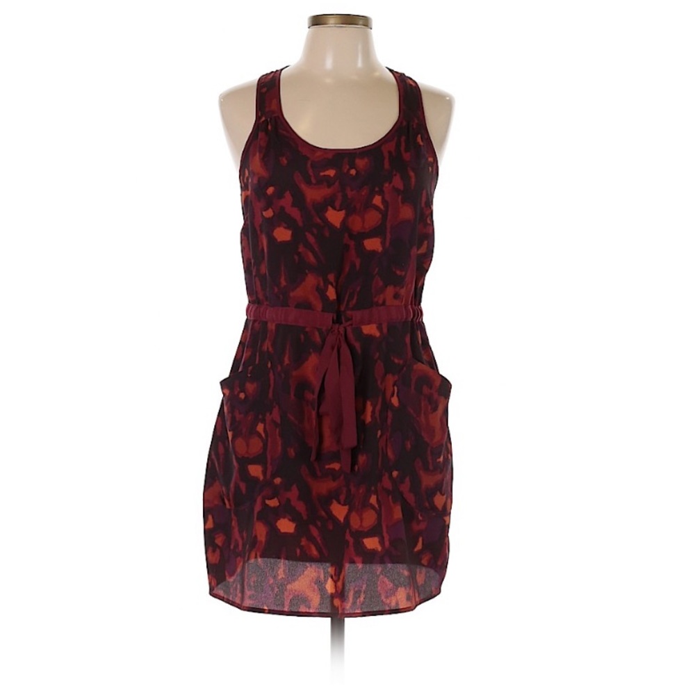 Forever 21 watercolor tie-wasted dress. Size M